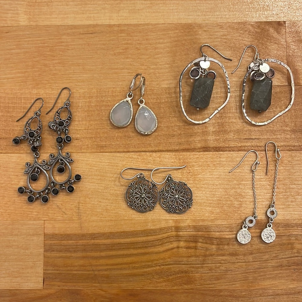 SILVER EARRING BUNDLE